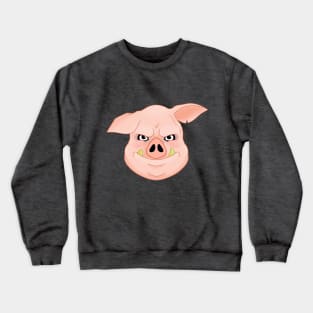 Brave pig Crewneck Sweatshirt